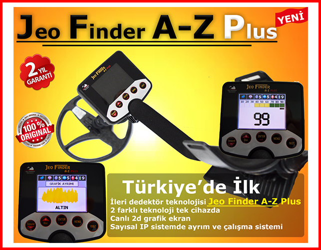 2d Jeo Finder A-Z Plus Dedektör Fiyatı